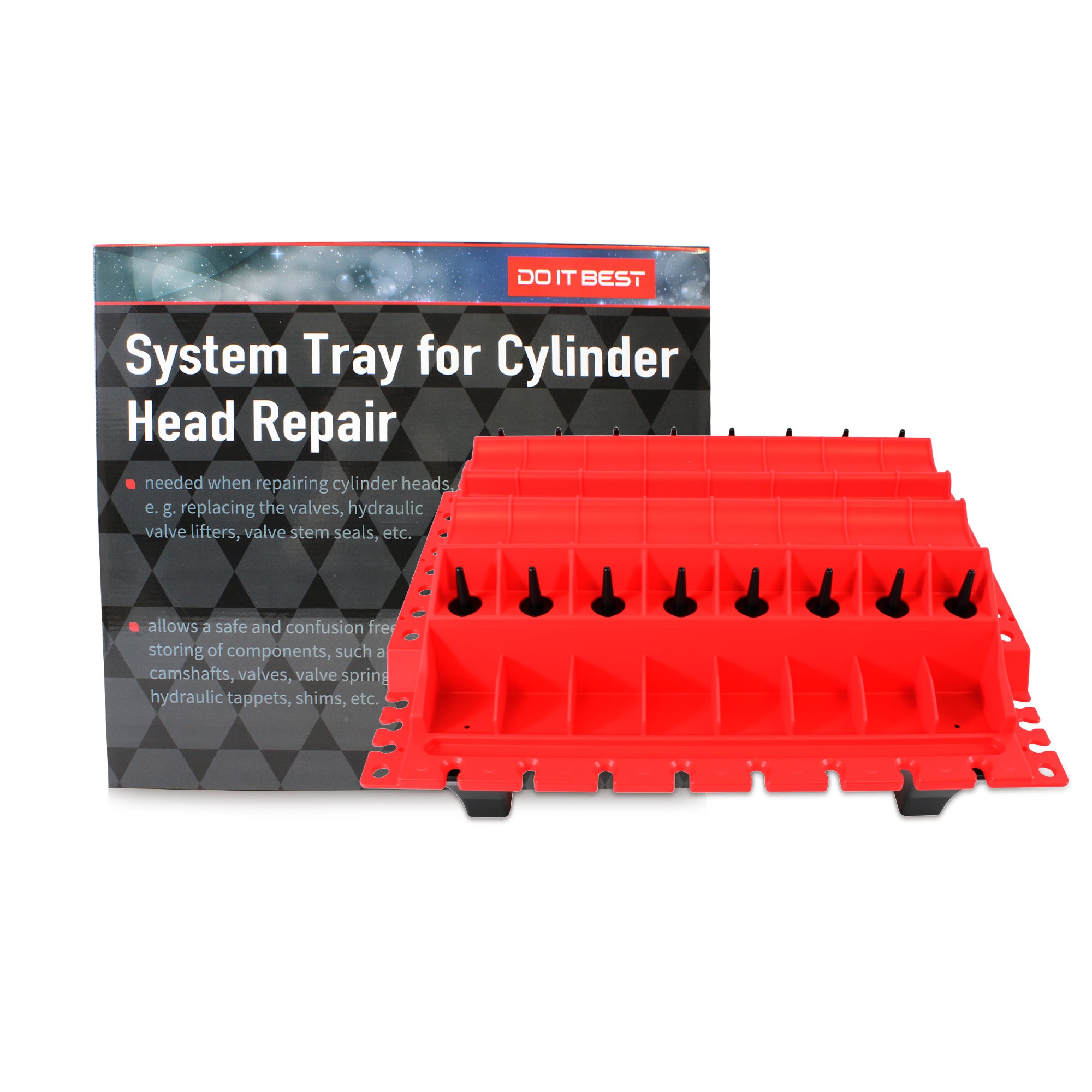 Motorzylinder-Komponenten-Organizer
