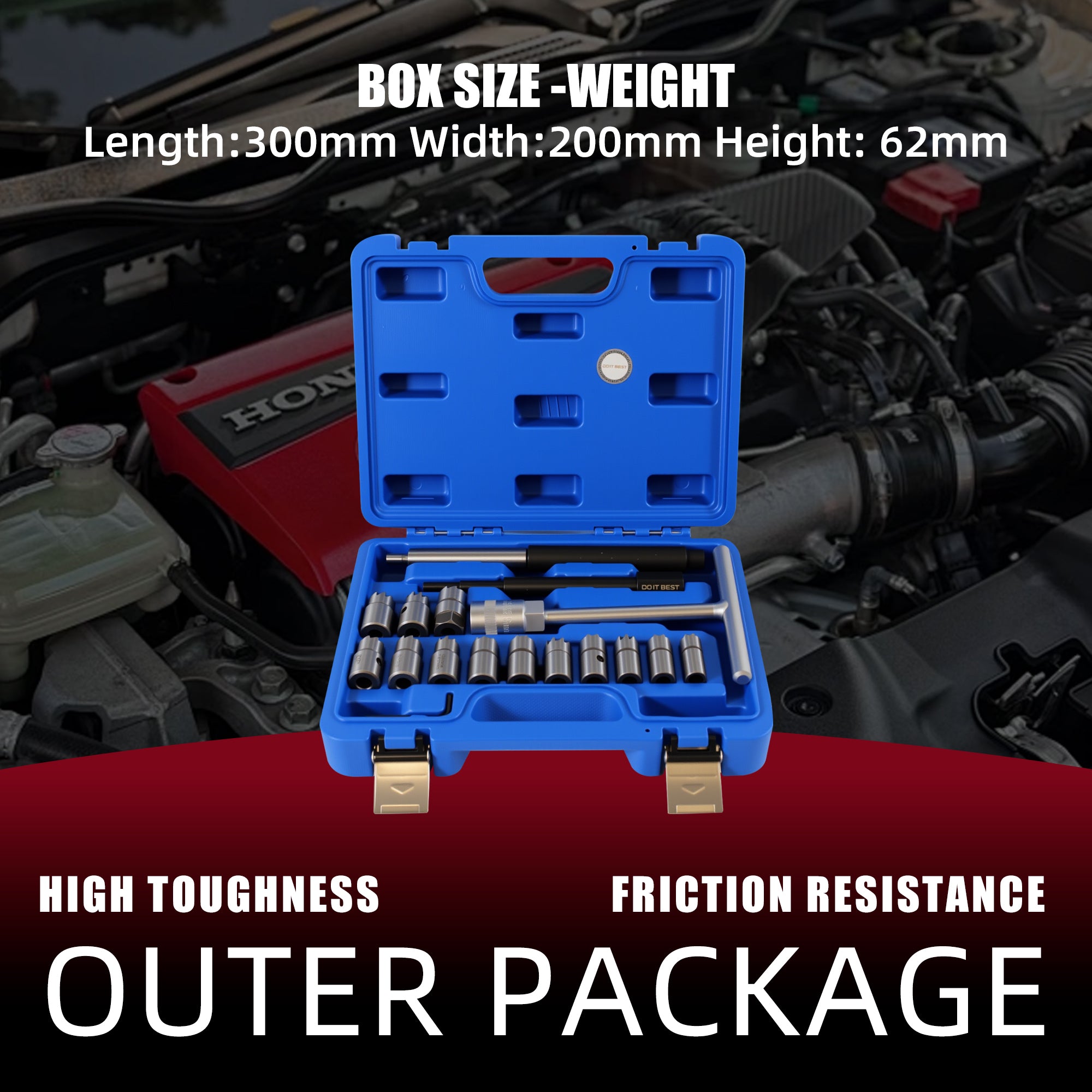 17-piece diesel injector cutter (8204200000) Art: DIB1470