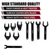 (Small) 10-piece fan clutch wrench set Art: 1762
