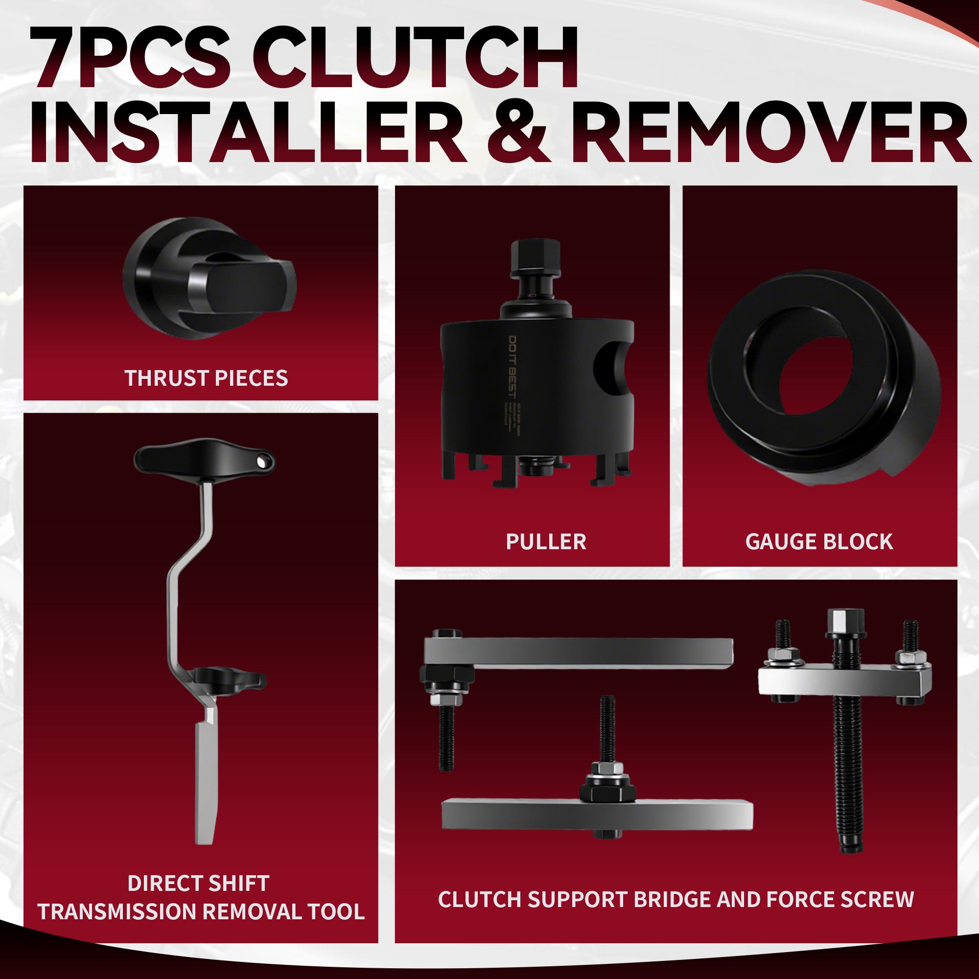 Dual clutch tool for VAG DSG transmissions (8205598000)