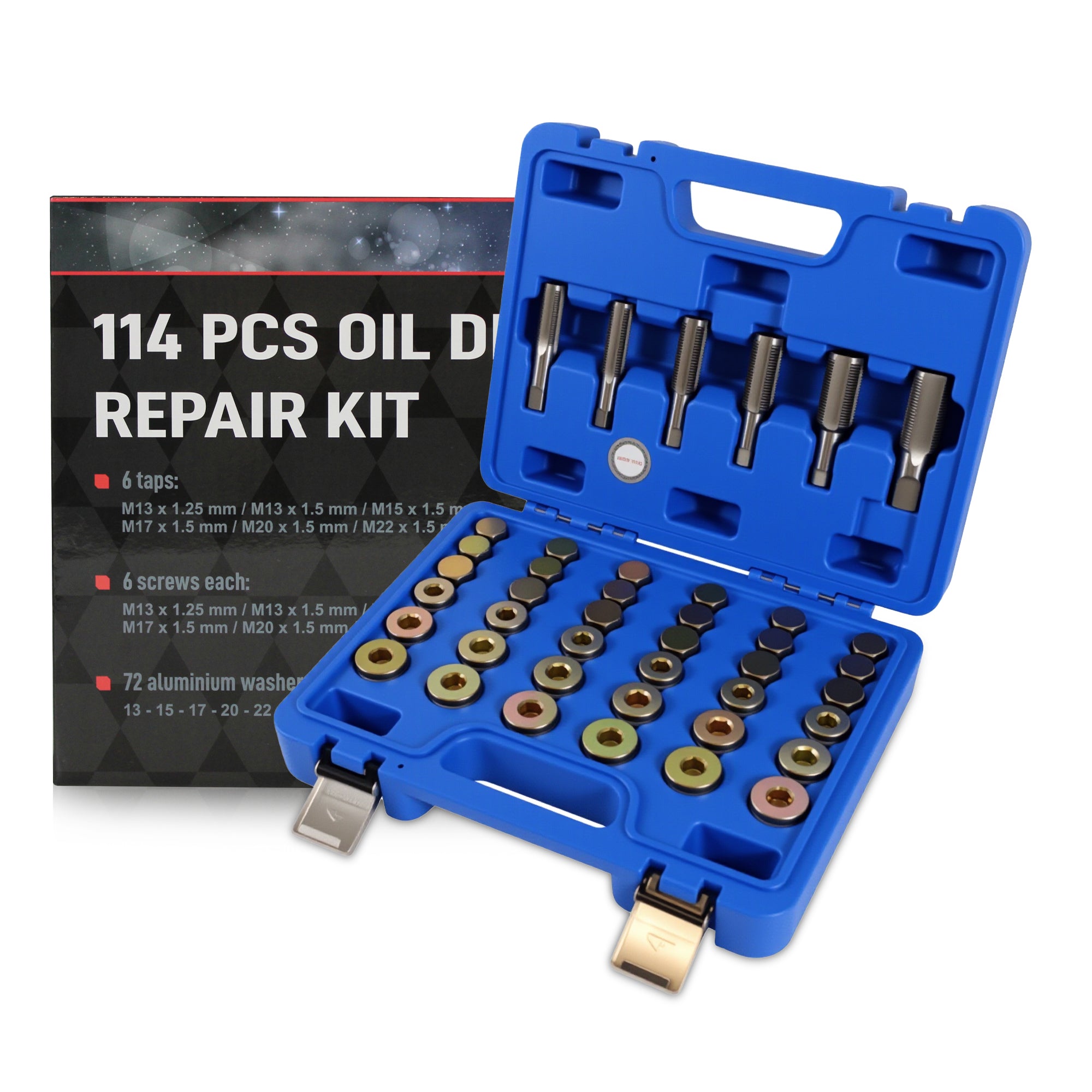 114-piece oil pan thread repair tool (8207409000)