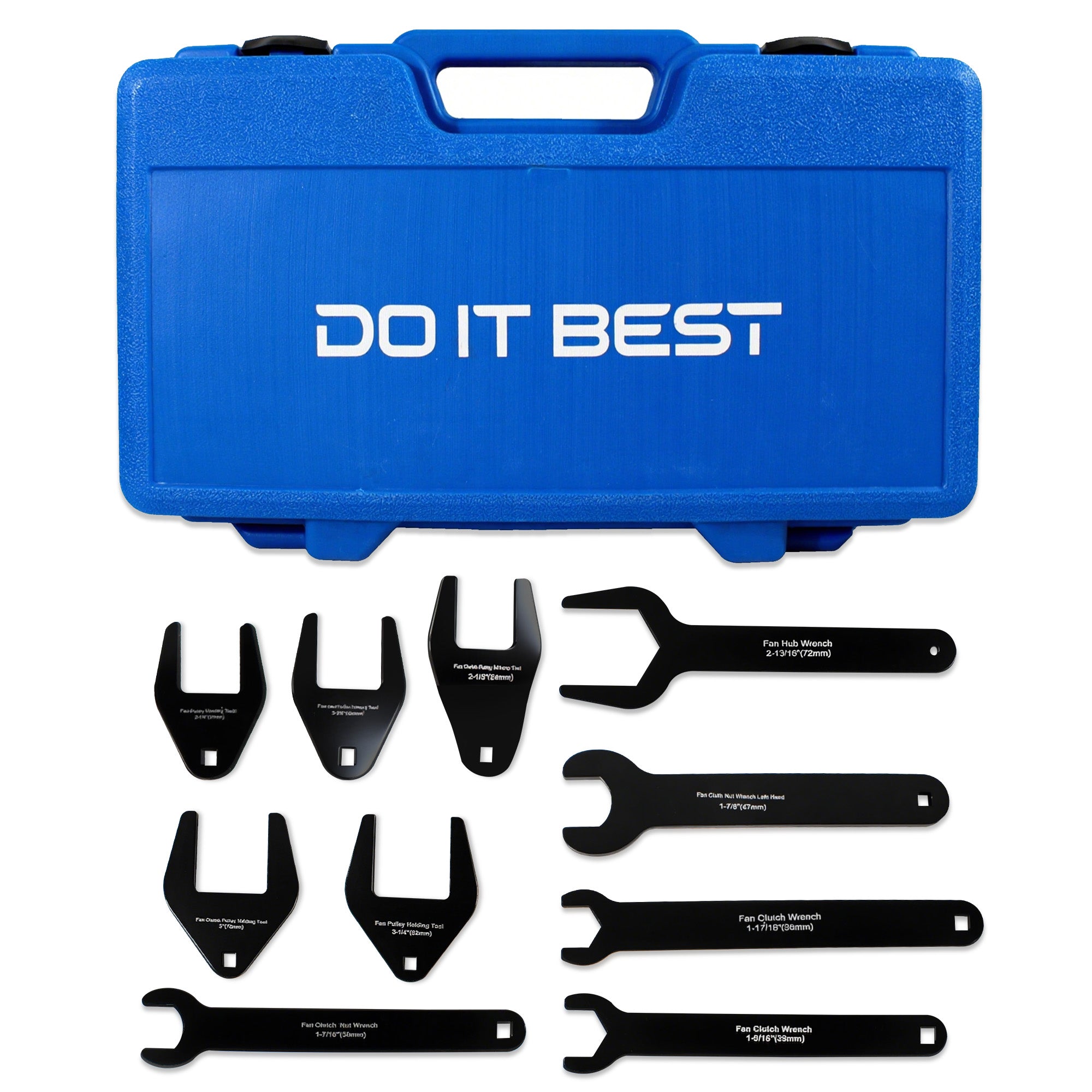 (Small) 10-piece fan clutch wrench set Art: 1762 - 0