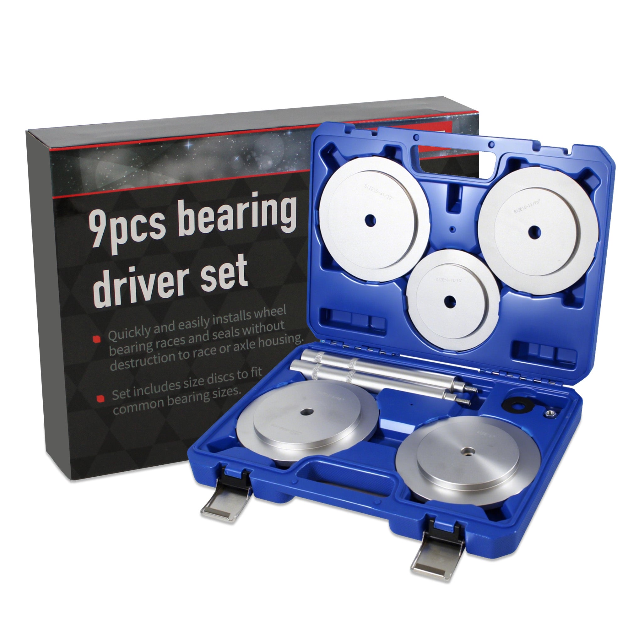 9-piece bearing and seal driver set (8205598000)