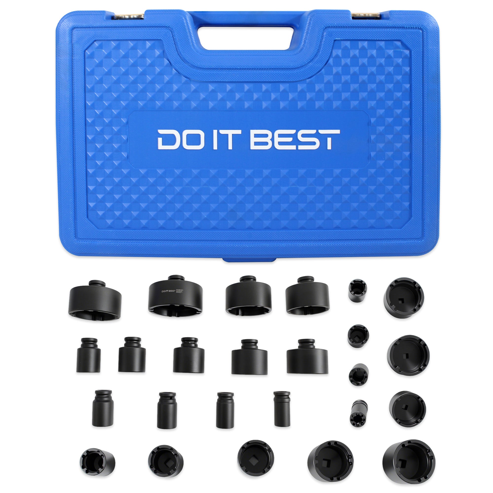 13-piece 1/2-inch special socket set with internal teeth for grooved lock nuts Art.: 8065 - 0