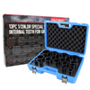 13-piece 1/2-inch special socket set with internal teeth for grooved lock nuts Art.: 8065