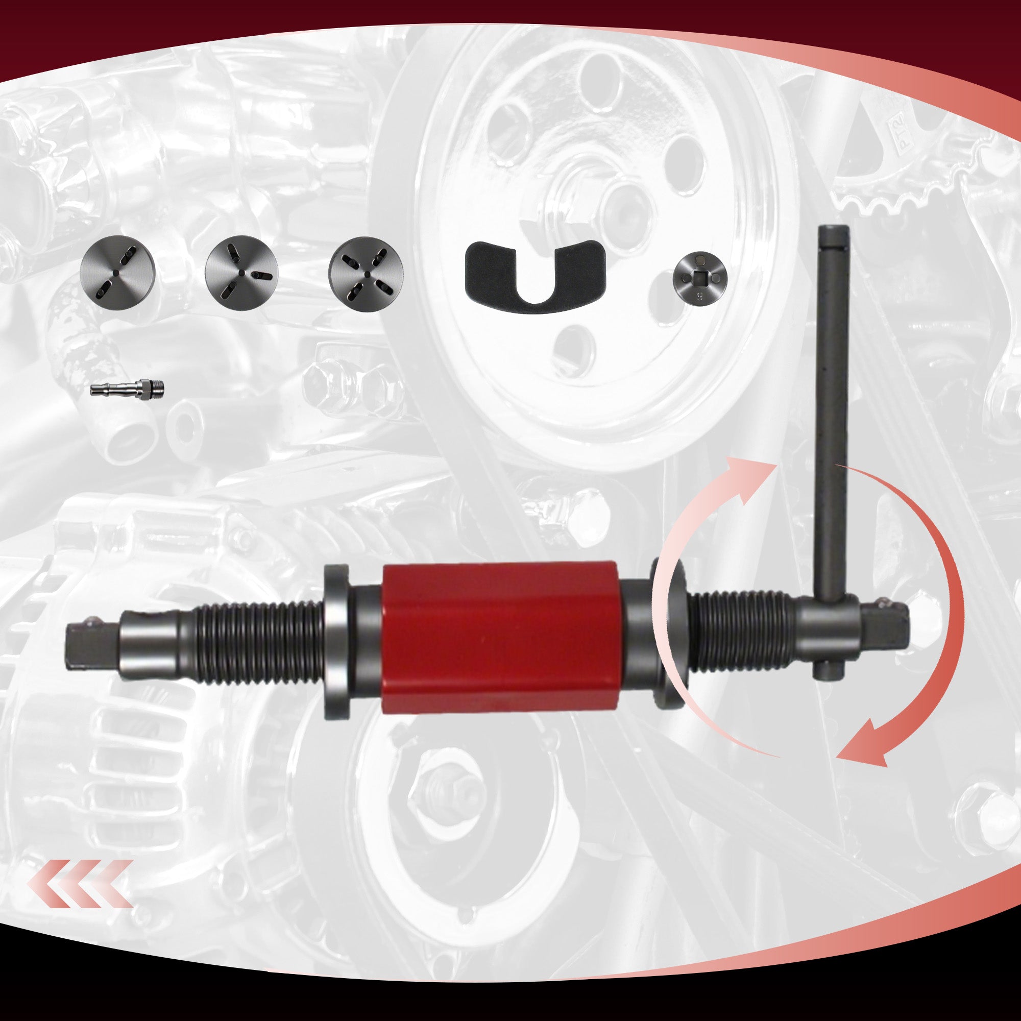 8-piece universal brake piston reset tool set (8205598000)
