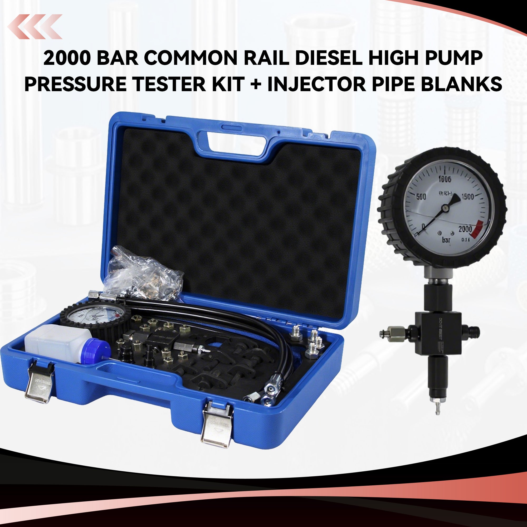待分类）Diesel high pressure pump test kit Art：8649