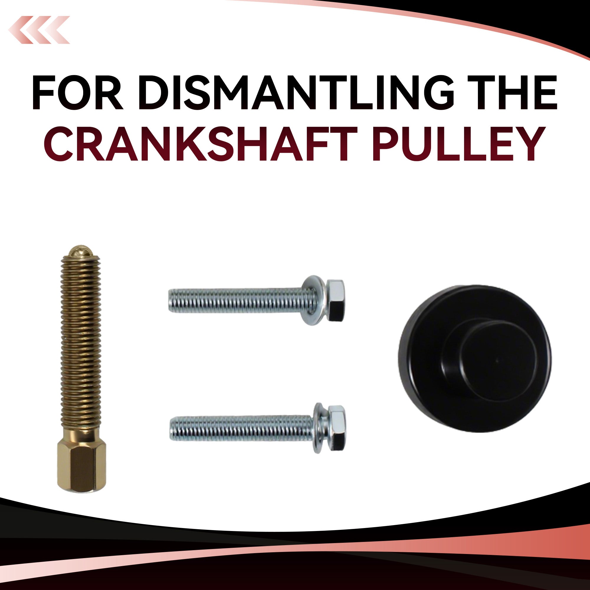 Crankshaft pulley puller for Ford Art: 8701